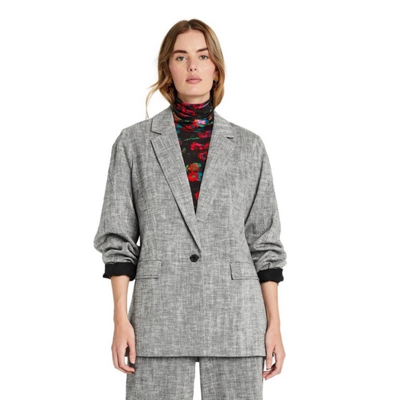 Chevron Oversized Tweed Blazer-Rachel Comey x Target - Picture 5 of 7